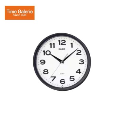 Casio IQ-151-1 Black Round Wall Clock Casio IQ-151-1 Black Round Wall Clock